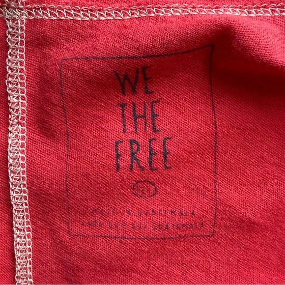 We The Free Scarlet Stitch Top Women’s L Everyday Streetwear Casual New - Picture 3 of 9